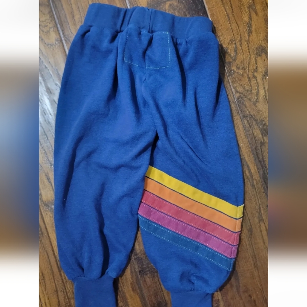 Aviator Nation Kids Blue Jogging Pants Size 4